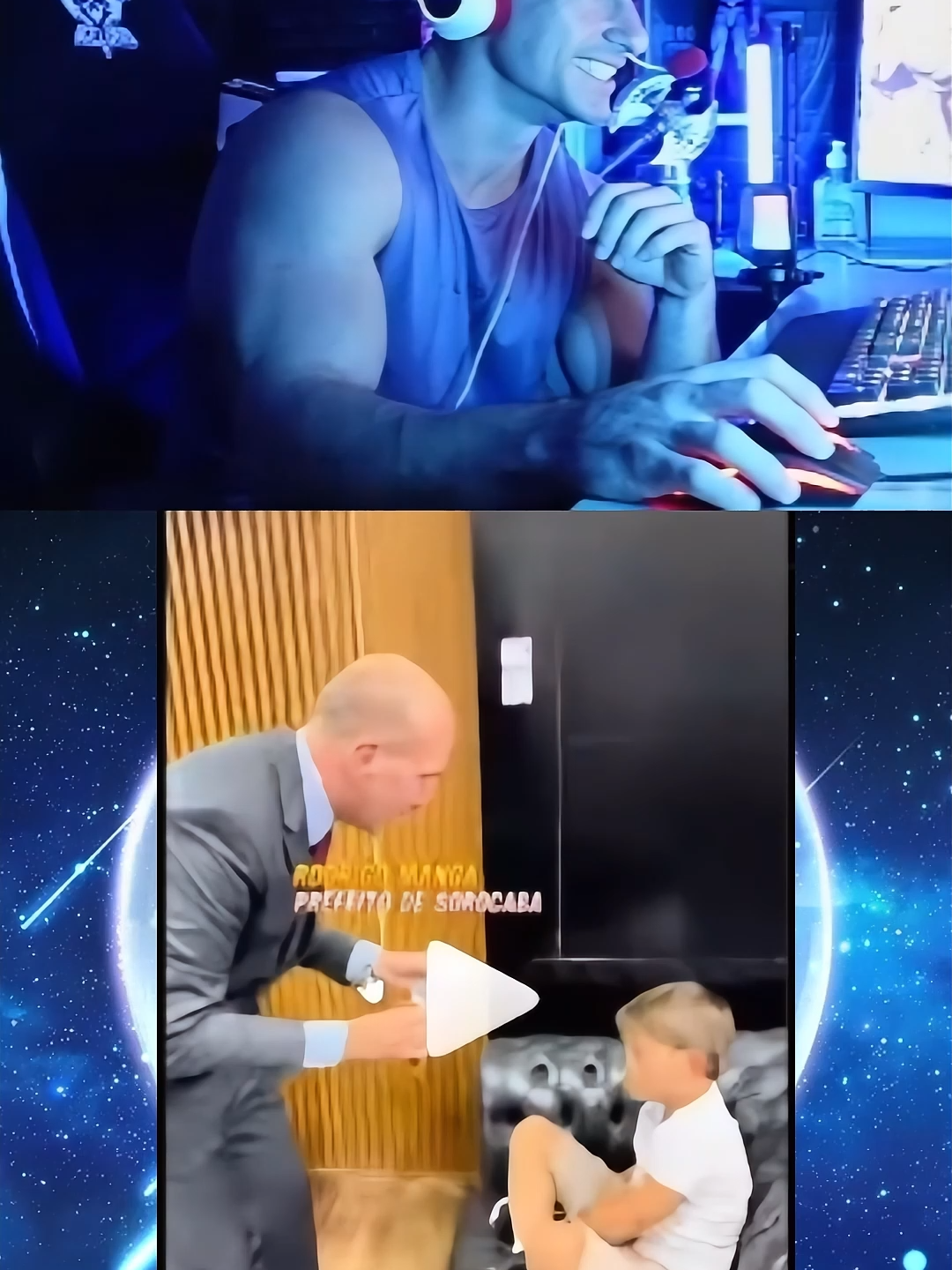 Xandão reagindo ao prefeito de sorocaba#superxandao #prefeitodesorocaba #rodrigomanga #f