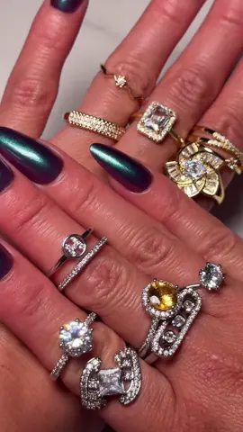 Rings #creatorsearchinsights #jewelry #unboxingvideo #tiktokshop #tiktokmademebuyit 