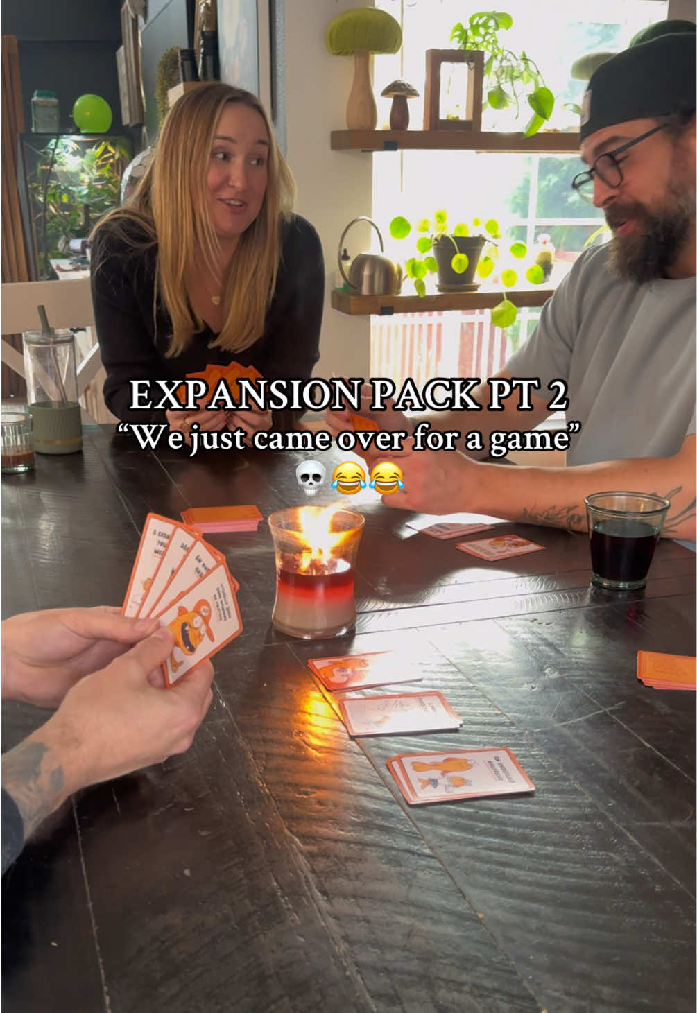 Test the waters with your new neighbors this holiday season 😂 #GameNight #cardgame #neighbors #family #marriagegoals 