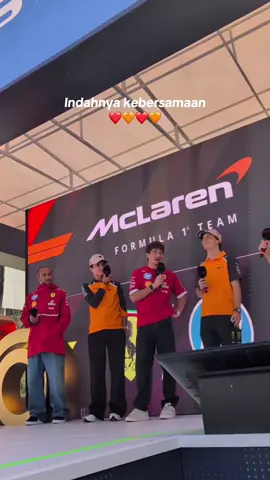 Day14 jadi Fans F1. Apakah boleh support 2 team sekaligus? Sepi bgt 1 team cuma 2 org, aku udah biasa support 1 grup isi 7 orang (BTS) #charlesleclerc #ferarri #mclaren #formula1 #landonorris 