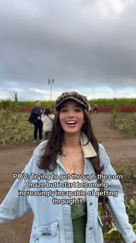 I was out of breathe after 5 minutes because the corn was talking to Allie and apparently it was telling her to sprint. 