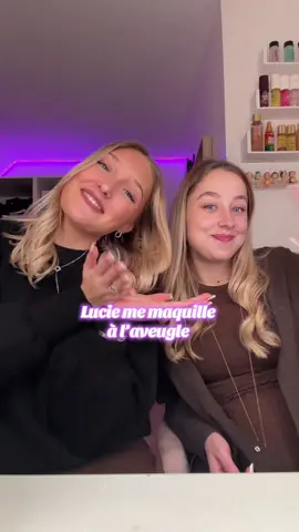 ma copine me maquille les yeux bandée 🤣🤣  #pourtoi #makeup #fyp  produits utilisés : @NYX COSMETICS FRANCE  @tarte cosmetics  @YSL Beauty  @Too Faced  @Huda Beauty  @luciie 
