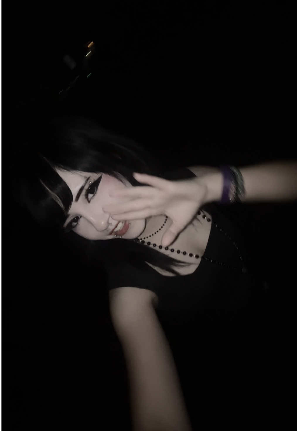 started giggling bc someone was across the street and i got scared Help #patd #panicatthedisco #fyp 