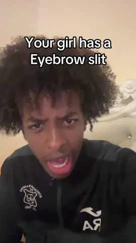 Not your girl fr fr #fyp #eyebrowslit #girl #viral 