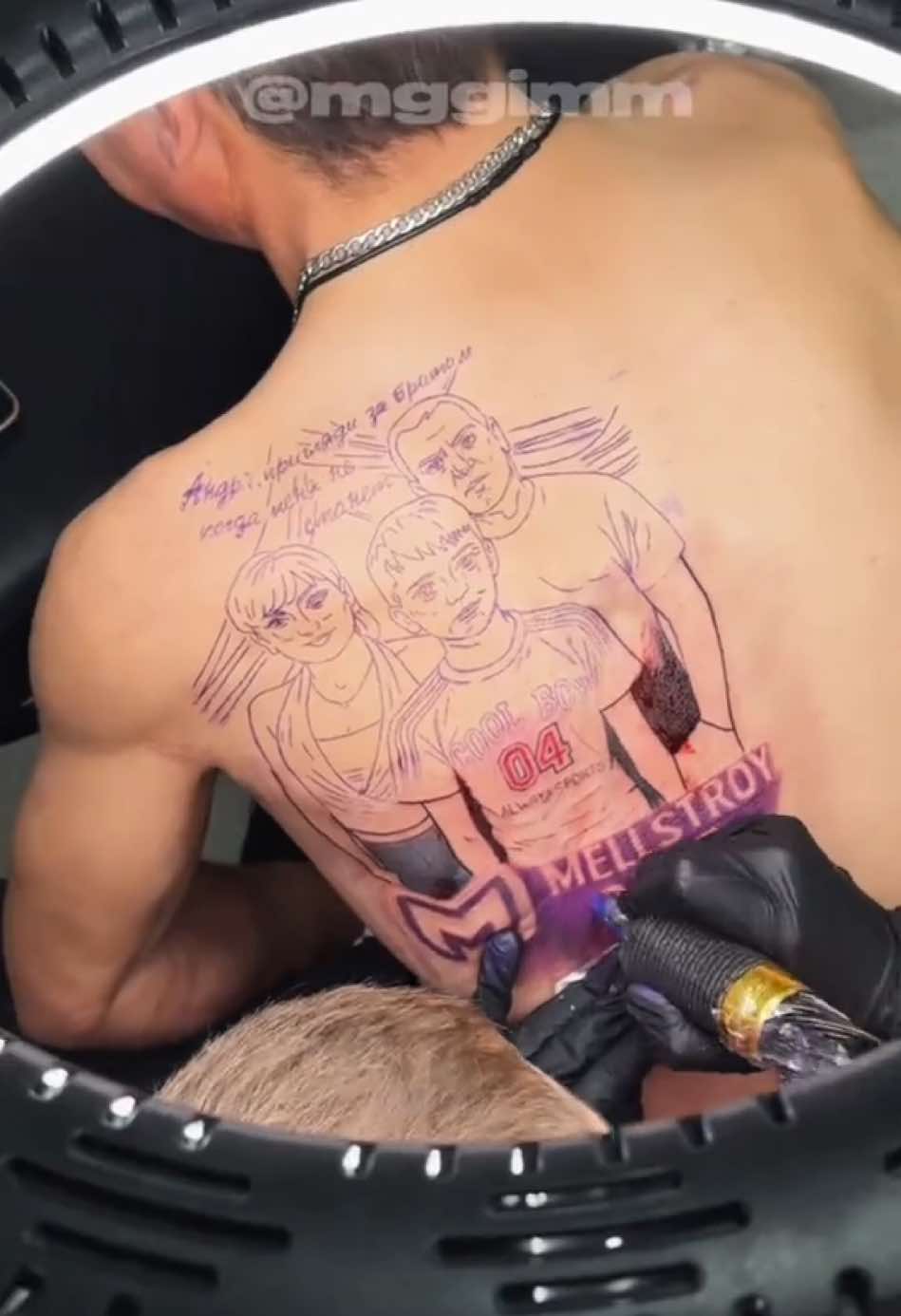 Андрей, Боровы с тобой 🙏 Благодарю за возможность участия в конкурсе! @mellstroy #glavstroy  #mellstroyfan #mellstroyclub #game #tattoo 