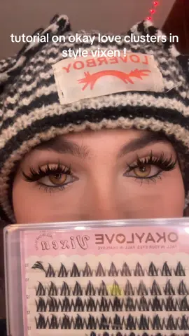 #okaylove #okayloveclusters #lashclusters #lashtutorial #lashes 