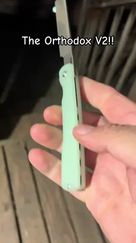 The Orthodox V2 from @ArtisanCutlery ! This is a good one y’all! Click the link to grab yours today!! #PocketKnife #EDc