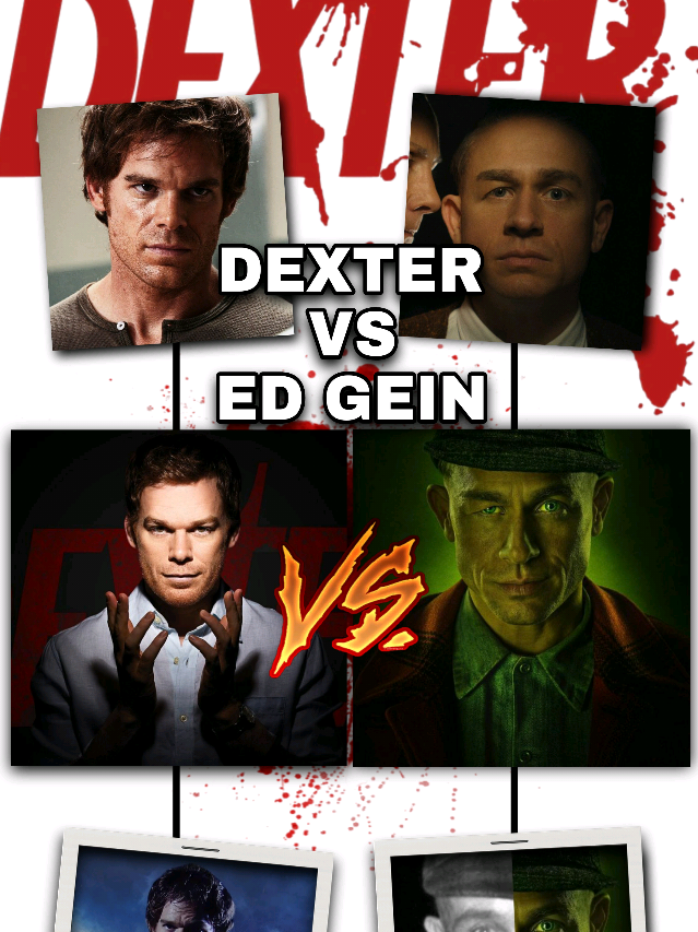 What if the Ed Gein of the TV series were hunted by Dexter Morgan? #dexter #edgein #dextermorgan 