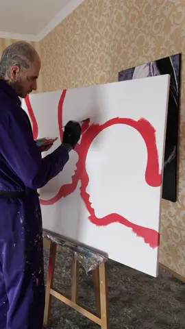 YOUR UGLY CAN BE MY ART. #art #artist #artworks #painting #acrylic 