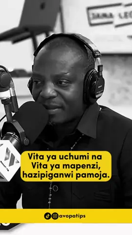 Vita ya uchumi na vita ya mapenzi havipiganwi pamoja.. Unaweza poteza zote … #avopatips #mahusiano #uchumi #vita #mapenz