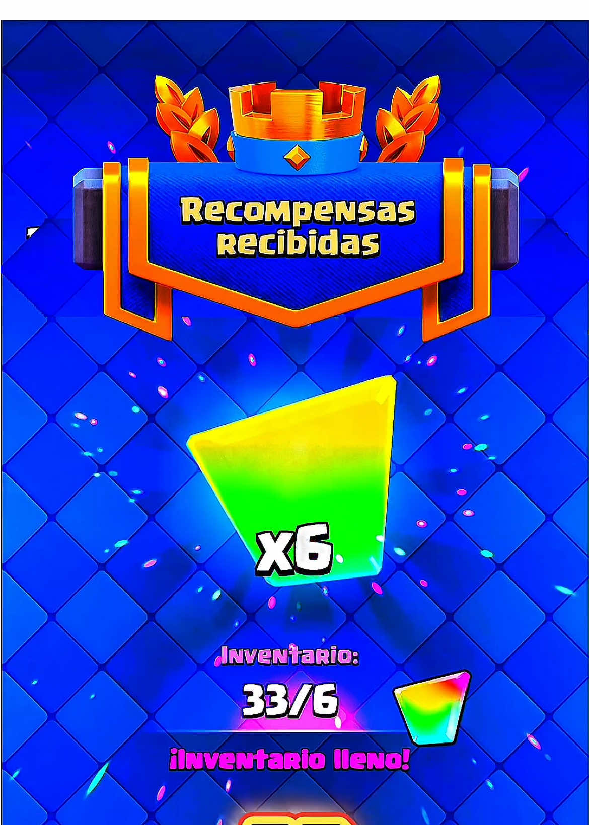 Nuevo código 6 fragmentos de evolución en Clash!!#clashroyale #paratii #clashtok #videojuegos #fragmentos 