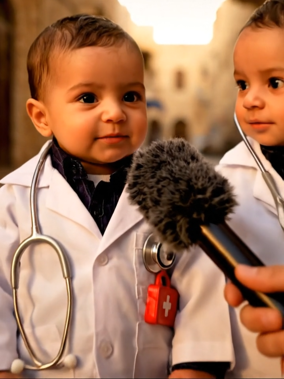 الأطباء رايحين يزيلون الم، نافق... ين😱🤯🤯😂 #الذكاء_الاصطناعي #اطفال #veo3 #meme #مشاهدات100k🔥 #viral #اعادة_النشر🔃 #satisfyingvideo #اطفال_veo3 