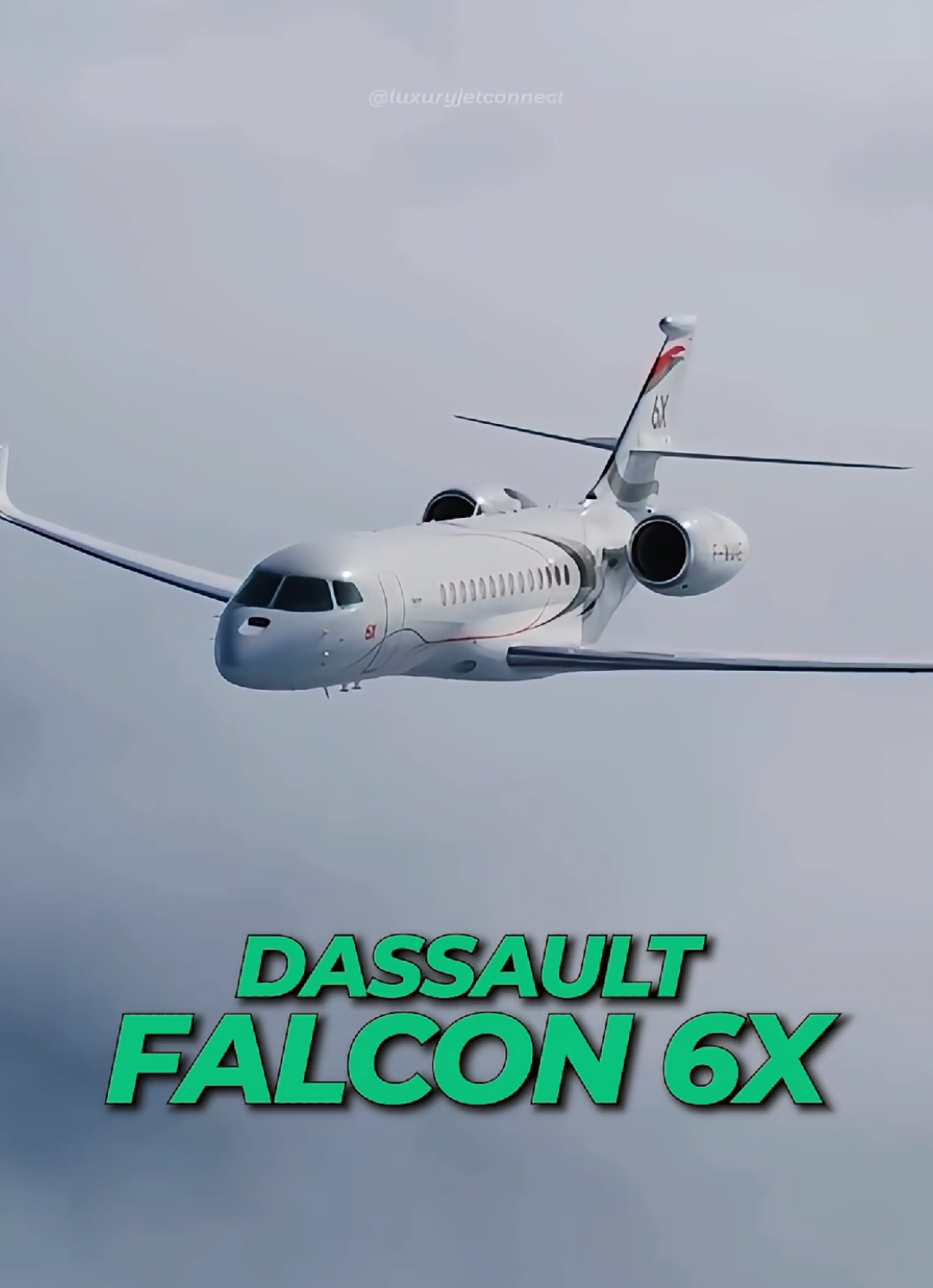 Falcon 6X | The Next Generation of Private Luxury ✨✈️ . Credits: @albinati.aeronautics  . #privatejet #luxurytravel #aviation #businessjet #luxurylifestyle 