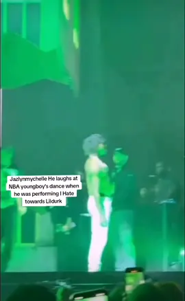 NBA Youngboy's wife laughs at him dancing and Jazlynmychelle is going to have another NBA child youngboy would be number 13🐍💚🔥🔥🥺😱 #concerts #masa #yb #nbayoungboy #fyp 
