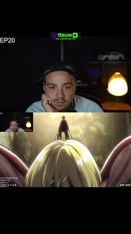 Tteuw reagindo a attackon titan #tteuw #AttackOnTitan #eren #levi #mikasa 