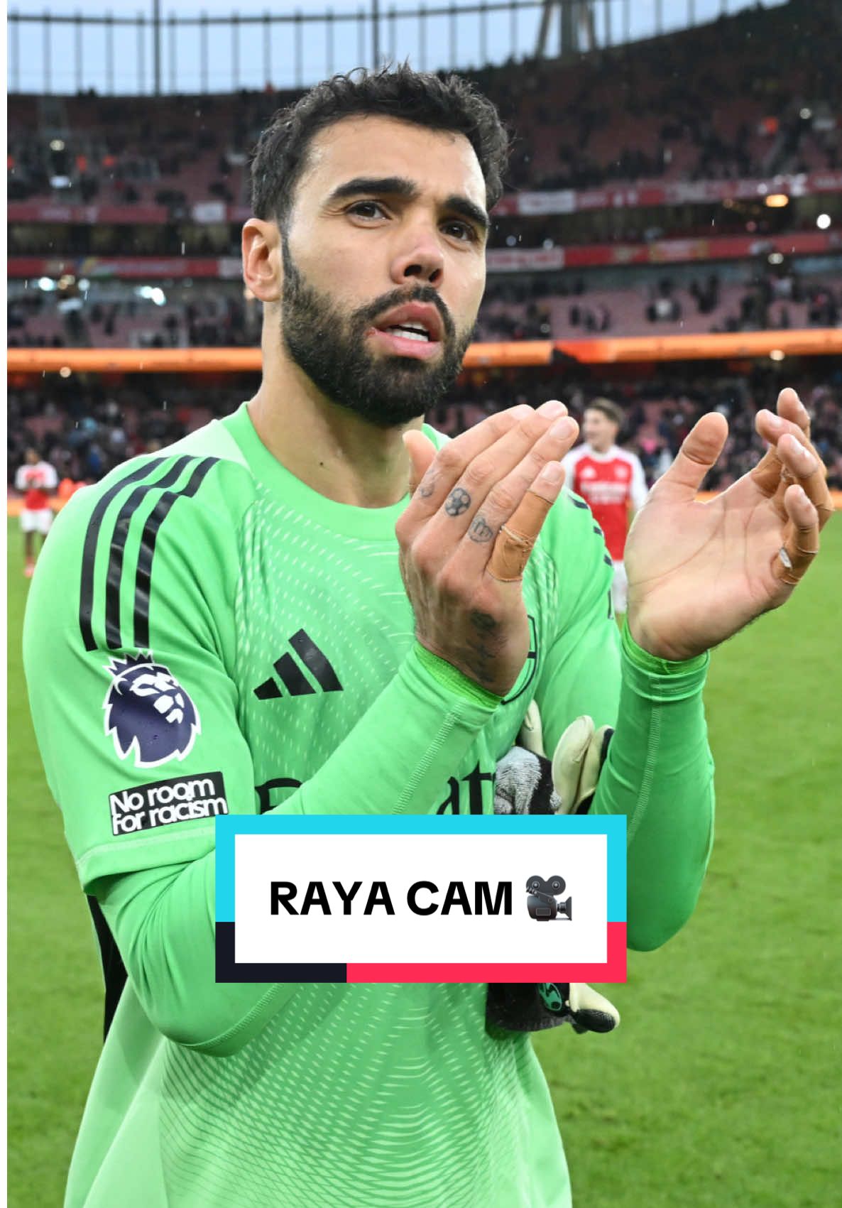 David on display 🔎 Raya Cam: Crystal Palace (H) 🎥 #davidraya #afc #arsenal 