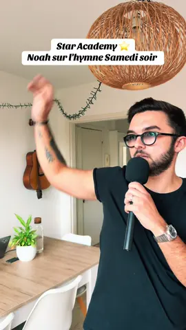 Il était perdu Noah sur l'hymne 🤣 #StarAcademy #StarAcademy2025 #StarAc #StarAcLive 