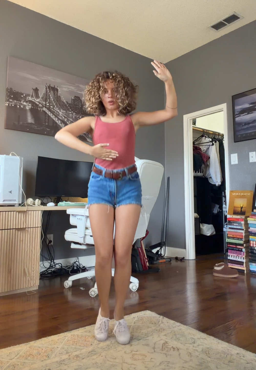 ok seriously last, I wanted to do this dance in this outfit #halloweencostume #dirtydancing 