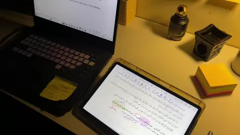 “And the midterm season begins.” #fyp #study #college #university #student 