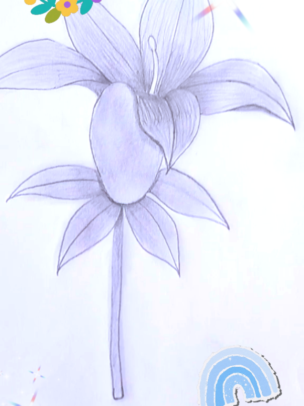 Desenho de flor