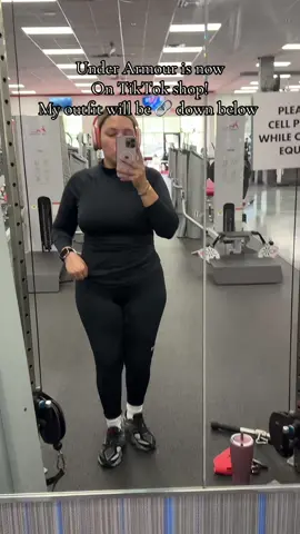 Under Armour, cold gear set sold separately! Perfect for now that the weather is getting chilly! 🥶  #underarmour #coldgear #mockneck #workoutoutfit #tiktokshopblackfridaysale  @Under Armour 