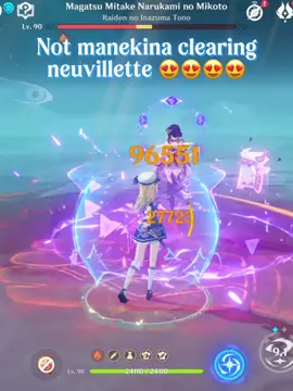 Ngl the best part is the infusion and double skill #manekina #GenshinImpact #hoyocreators #delulu_ceo #hydromain manekin showcase genshin