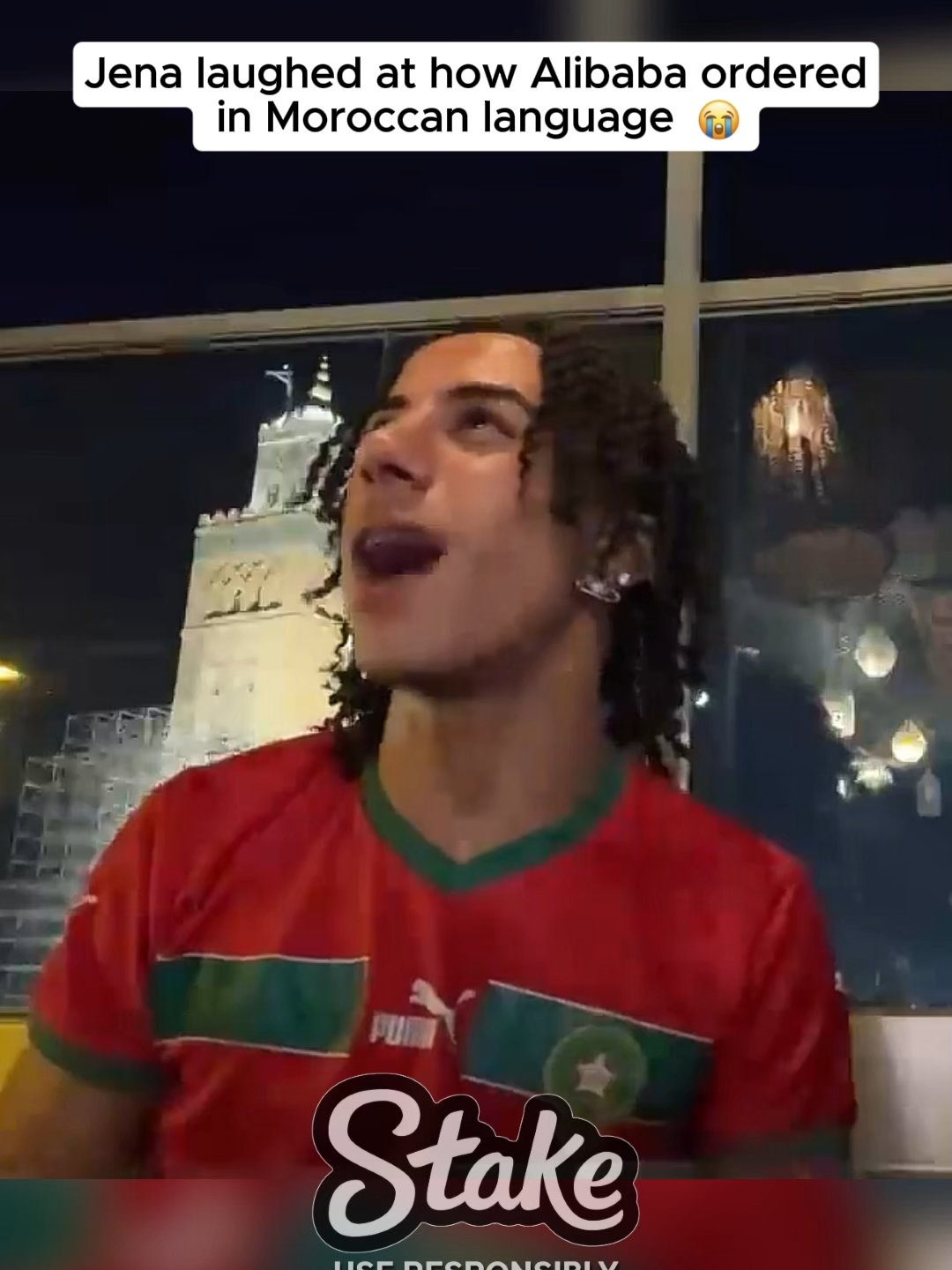 Jena laughed at how Alibaba ordered food in Moroccan language #alibaba #jenna #twitchmoments #twitchclips #alibabarcm #u7ena @alibaba_rcm