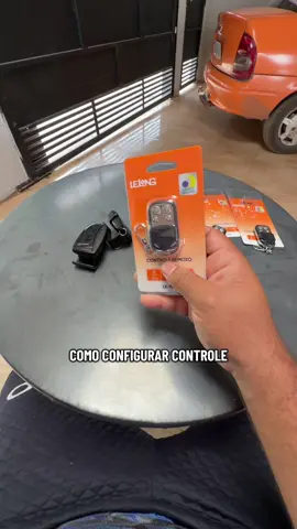 Como configurar controle de portão eletrônico universal da marca lelong