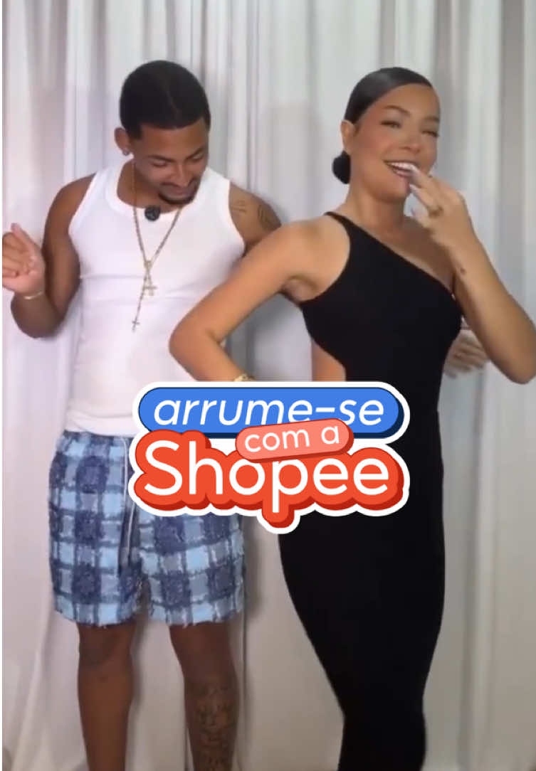 ela surpreendeu o love com os achadinhos bem fashion do meu app 😍 e aí, qual será que ele curtiu mais? e vocês, qual é o seu favorito? 💖 Vestido preto 🔍: BUD-RET-PRZ Vestido azul 🔍: BBK-XQA-KDE Vestido branco 🔍: ASN-KJX-DDL