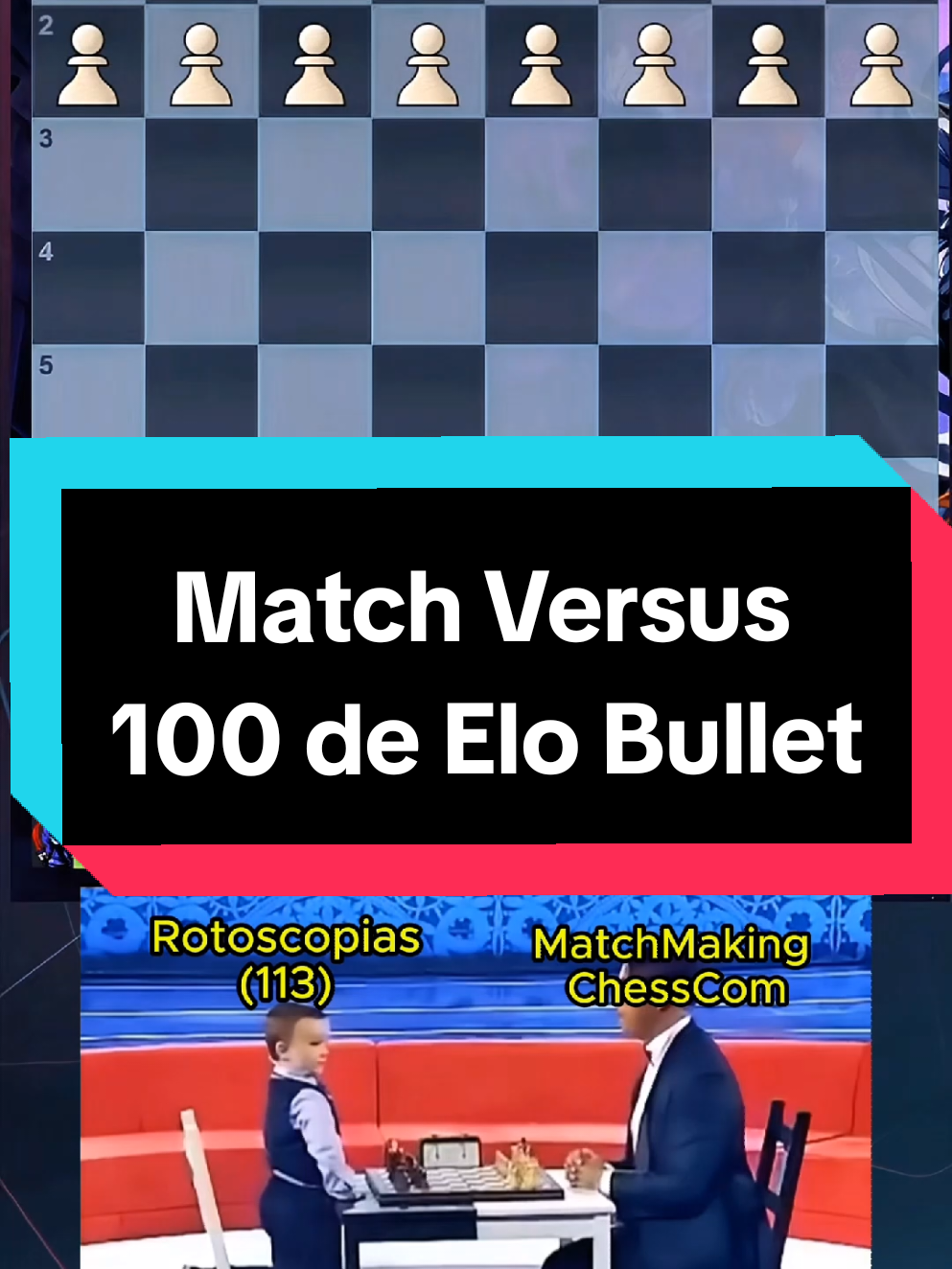ChessTactics Vs Rotoscopias Match insano #chesstactics128 #chesscomes #ajedrezespañol #chesstok #ajedreztiktok  @Rotoscopia 