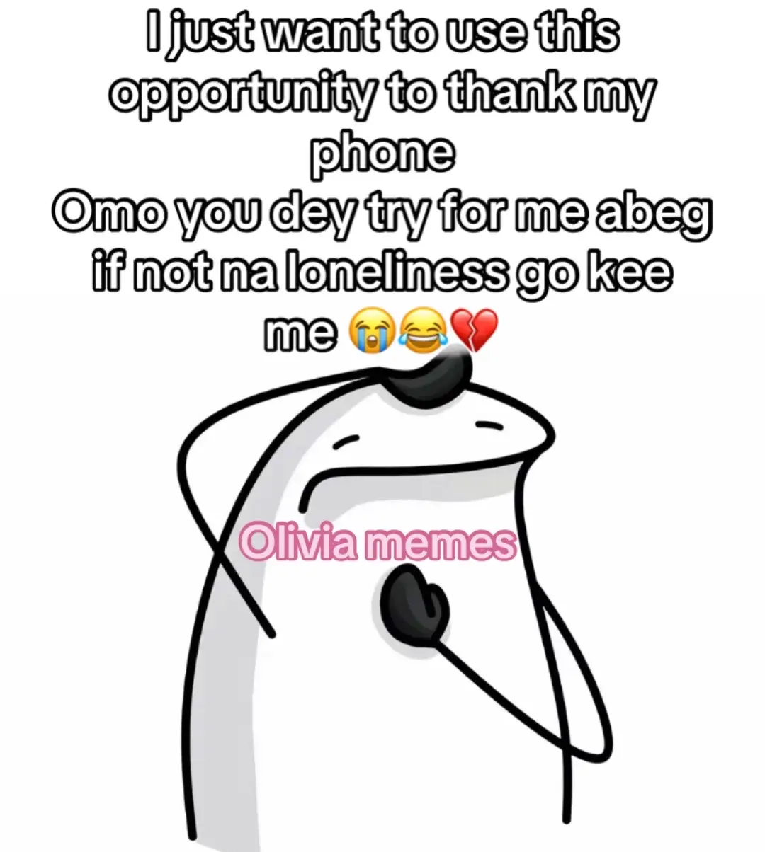 Me wey no get friends even relationship I no dey 😂😂💔 #creatorsearchinsights @𝐄𝐯𝐞𝐥𝐲𝐧 𝐌𝐞𝐦𝐞𝐬🧚‍♀️🎭 #reliablememes #funnymemes #hashtags #fyp #foryoupage #viralvideotiktok #Oliviamemes #hashtags #fyp> #viraltiktok #reliablememes #tiktokmakemefamous #blowthisup #fyyyyyyy