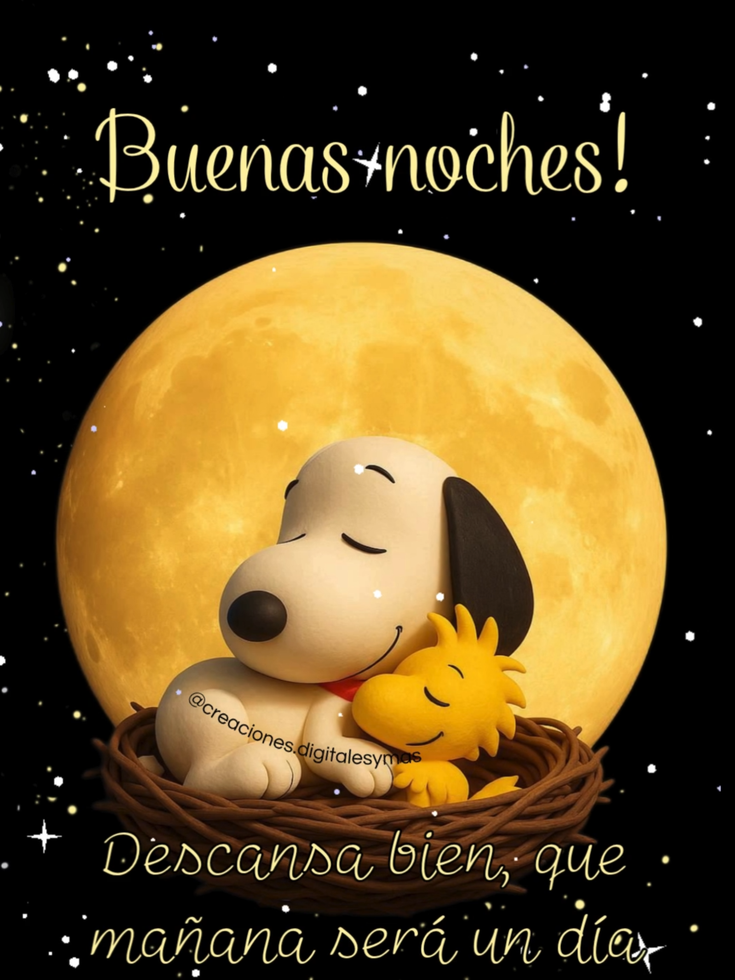 Buenas noches #buenasnoches #snoopy #adachajon.gt #dulcessueños