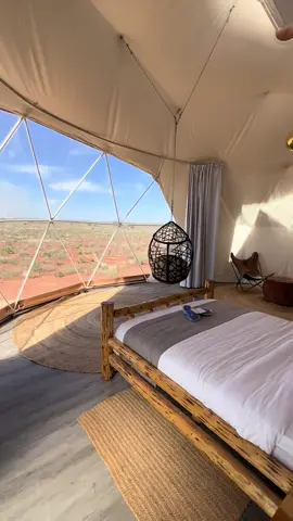 Experience the Grand Canyon like never before in our Grand Canyon XL Sky Domes.  It’s one of the most spacious and comfortable accommodations at Clear Sky Resorts Grand Canyon.  Perfect for families, this dome features a private modern bathroom, comfortable beds, air conditioning and panoramic views of Arizona’s breathtaking high desert landscape.   Enjoy unforgettable stargazing, cozy nights under the Milky Way and the perfect mix of nature, comfort and adventure, just  minutes from Grand Canyon National Park. ##grandcanyonnationalpark##sleepunderthestars##clearskyresortsgrandcanyon##glampingnotcamping##uniqueexperiences