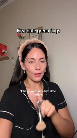 I know these are bare minimum but I really don’t put much pressure on first dates bc you really can’t know until date 2-3 but this is how I know I’ll at least be going on another date with someone ☺️ #dating #greenflags 