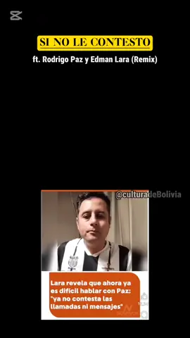 Contestale poes Rodri , no seas malo.  😪 #bolivia #viral #rodrigopaz #capitanlara #humor 