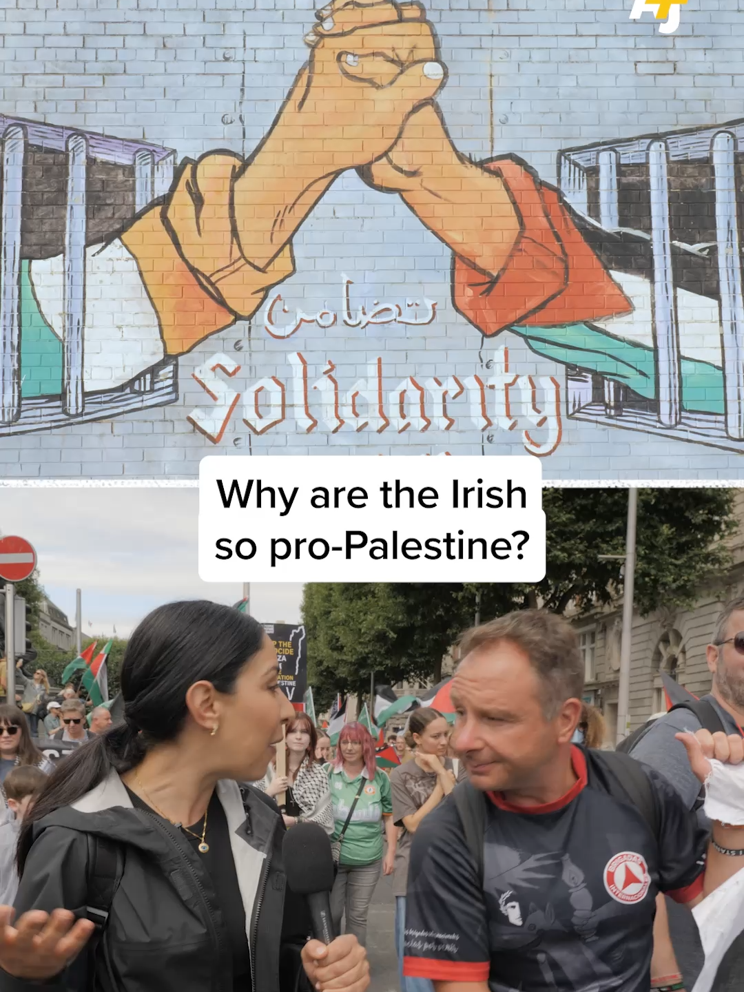 The Irish are known for their unapologetic support for Palestinians, but what connects the two peoples? @denatakruri speaks to Irish people about why they feel a sense of shared struggle with Palestinians. #Ireland #Palestine #Irish #Palestinians #Solidarity #Colonization #History #Gaza