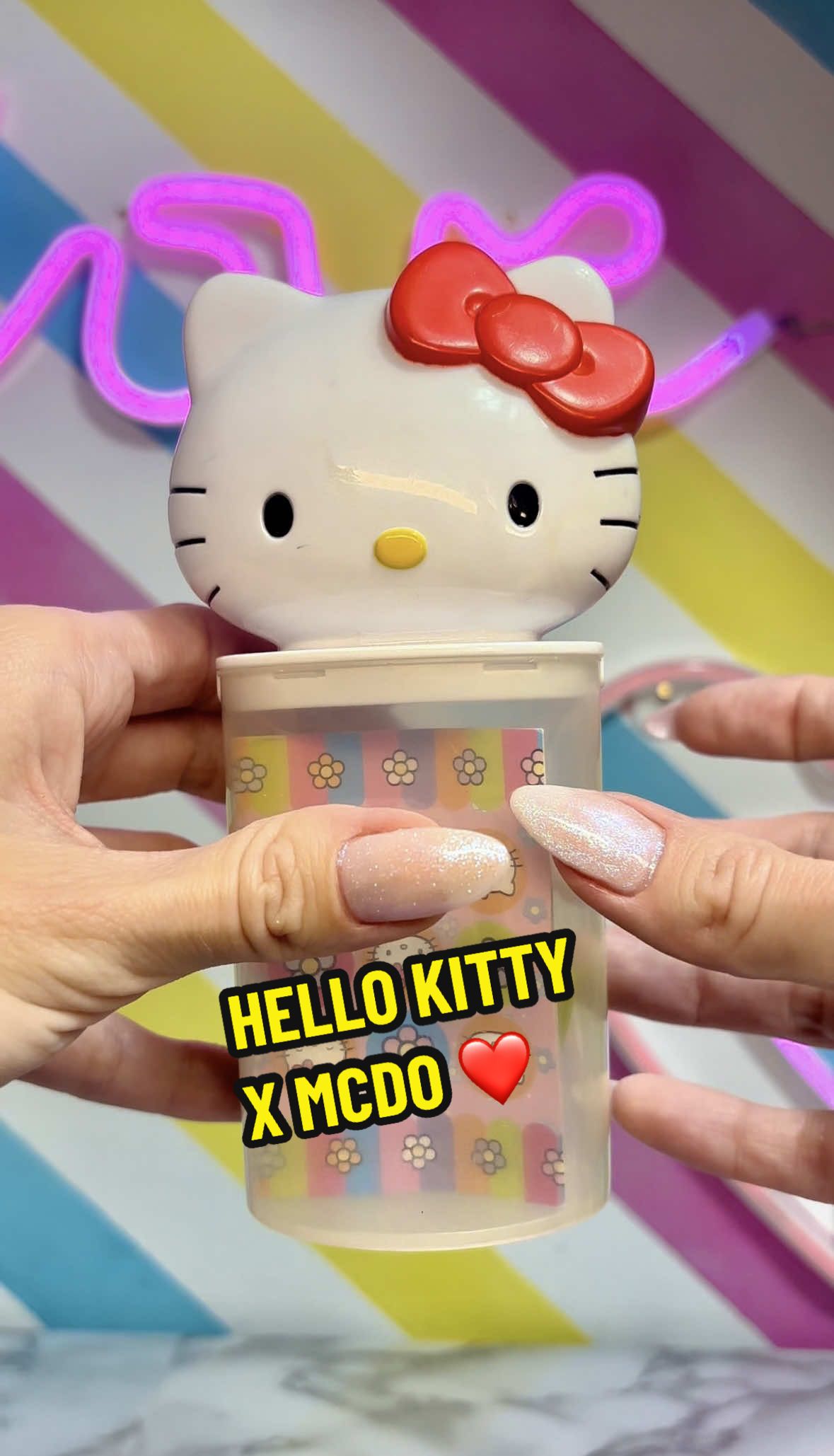 HELLO KITTY x MCDO ❤️  #hellokitty #happymeal #toys #vintage #mcdo 