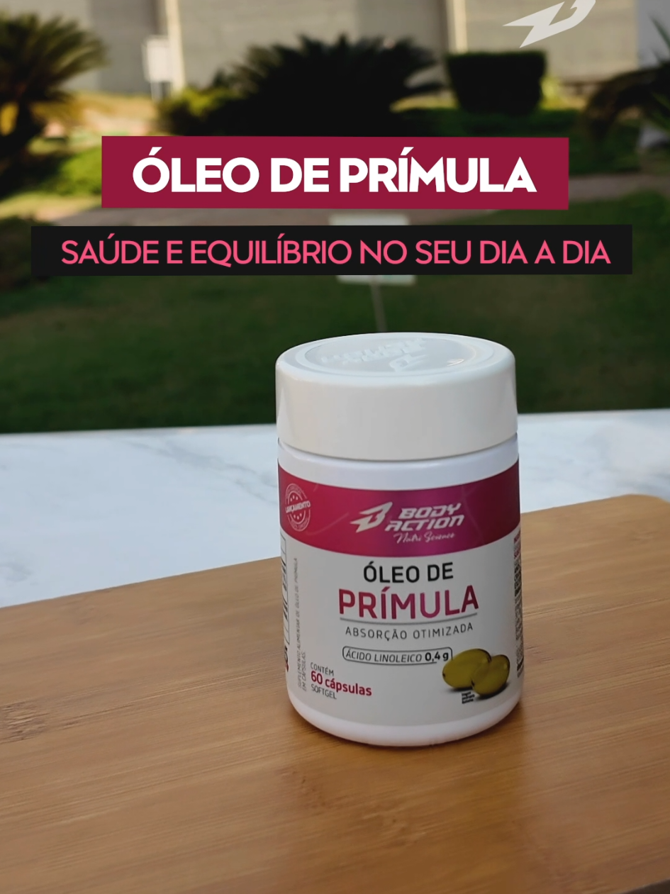 O segredo do equilíbrio está no cuidado diário. ✨ Inclua o Óleo de Prímula Bodyaction na sua rotina e sinta a diferença na sua qualidade de vida. 🌿 #Bodyaction #ÓleoDePrímula #SaúdeFeminina #Autocuidado #BemEstar 