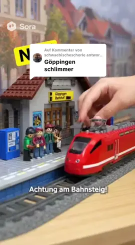 Antwort auf @schwaebischeschorle Göppingen Bahnhof 🚉 #Kinderspielzeug #Spielzeugwerbung #Werbung #TikTokDeutschland   #FYP