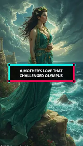Her act of love and defiance changed her forever. Would you leap for someone you love? Watch the myth of Ino and her daring escape! 🌊👑 #GreekMythology #Mythology #Olympus #shorts