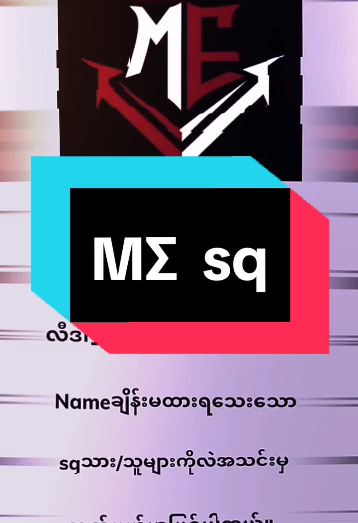 MΣ sq😉✌️#tiktok #myanmareditor🇲?#alightmotion_edit #10k #foryou 