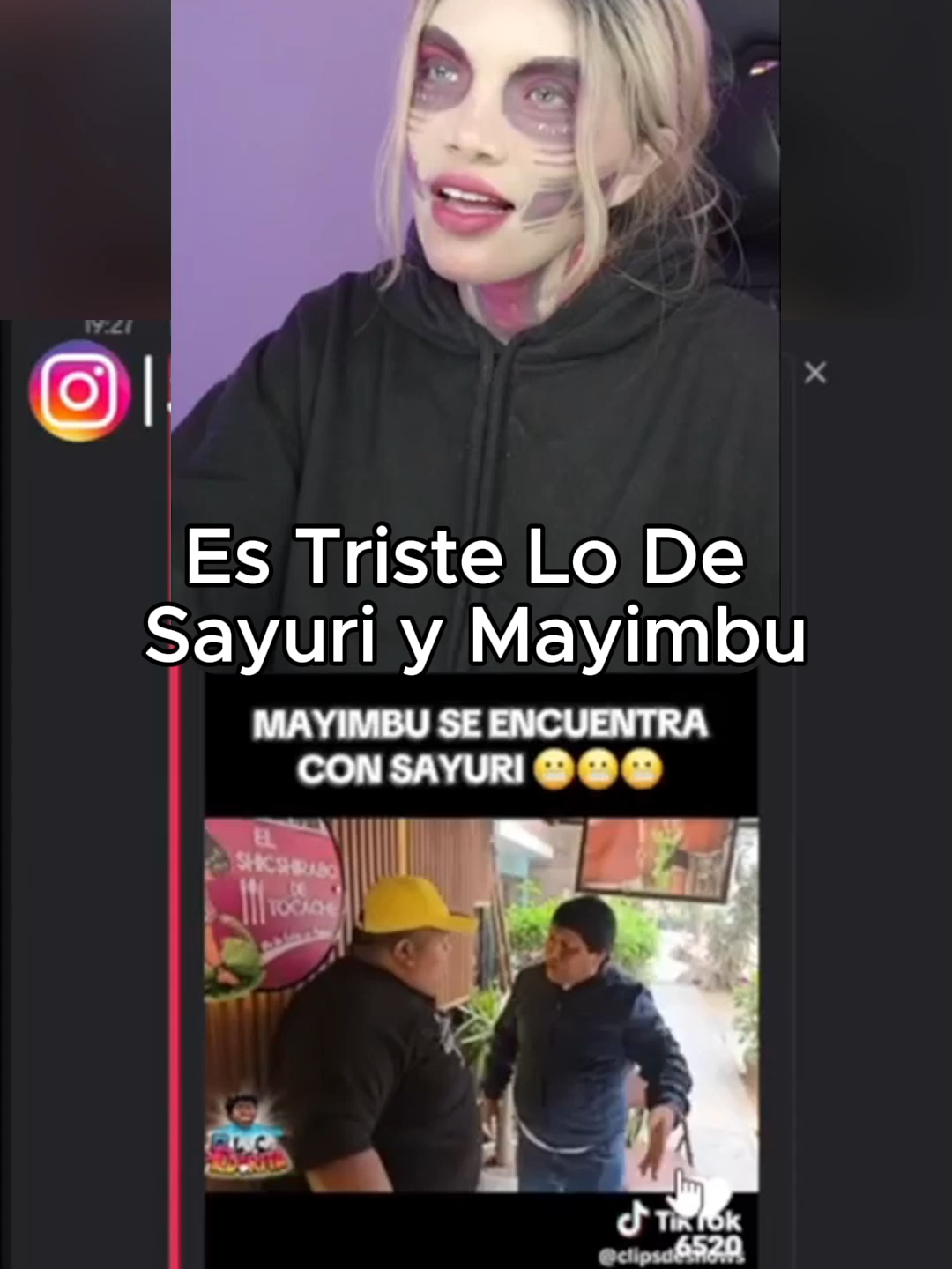 Es triste la relacion de sayuri y mayimbu #sandraskins #paratii #bu #fyp #sayuriymayimbu #peru🇵🇪 #miralo