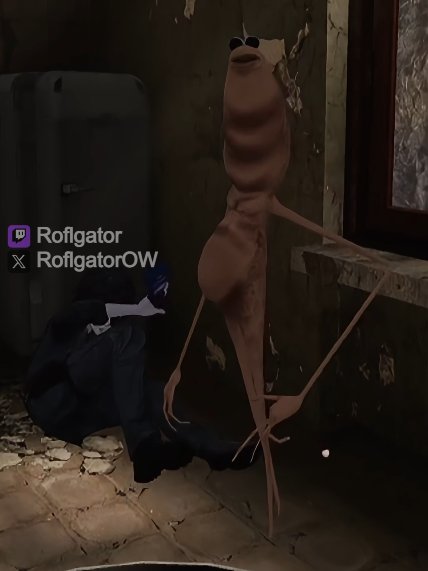 Marcus can throw it back crazy style #roflgator #vrchat #vrchatmemes #marcus #funny