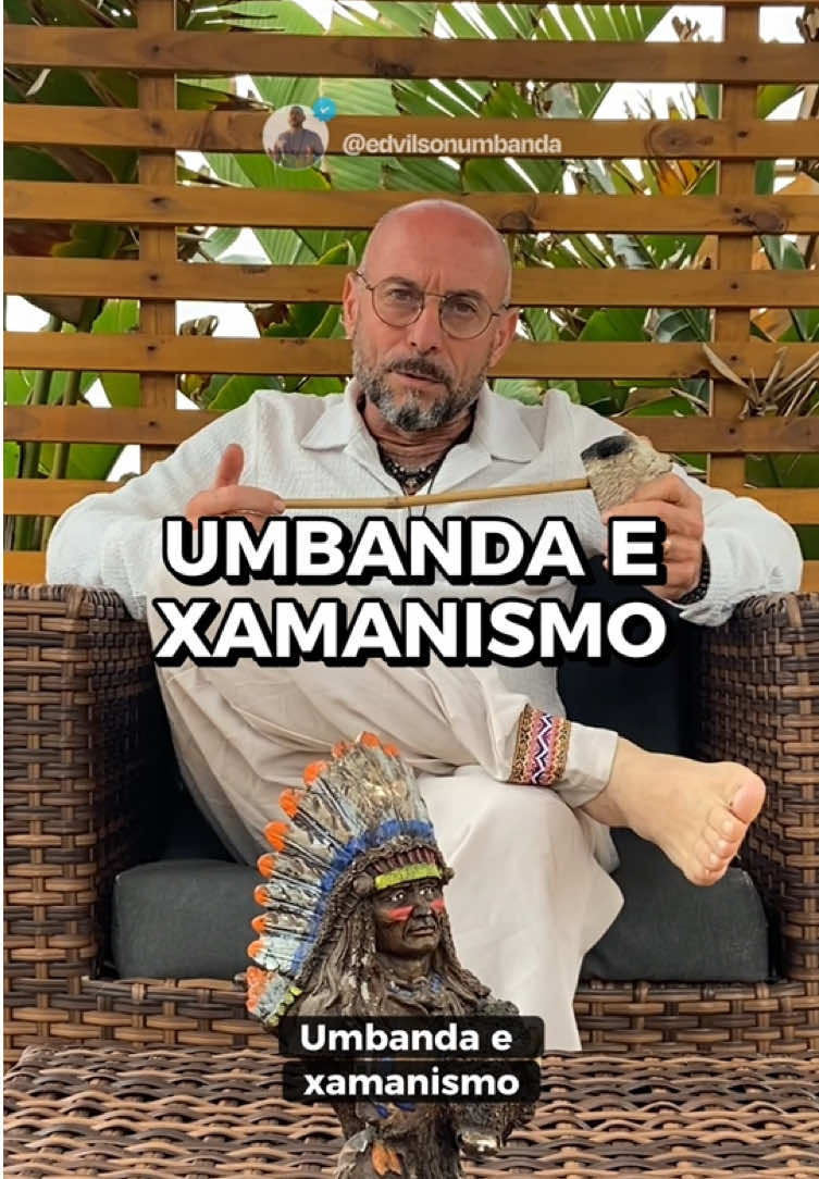 Veja mais em @edvilsonumbanda 🙏🏻🤍  #espiritualidade #xamanismo #indio #cachimbo #umbanda