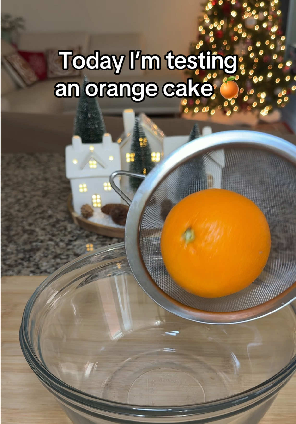 Testing an orange cake recipe with the whole fruit 🍊 Simple ingredients, soft texture, and a bit of curiosity. #orangehack #bakinghack #cakehack #KitchenHack #LifeHack