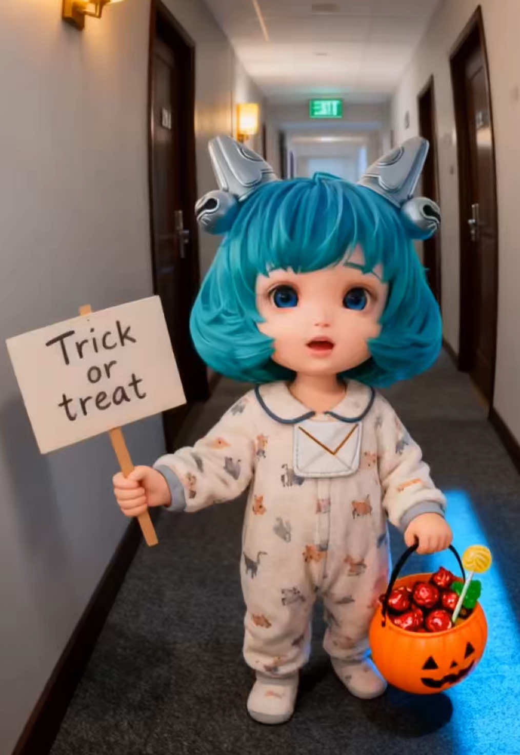 Cai Yan Trick or Treat #honorofkings #HOK #HOKstudio #honorofkingsindonesia #halloween 