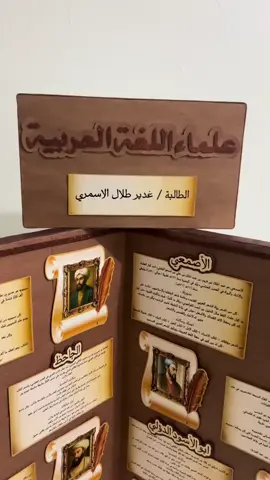 مجسم علماء اللغه العربيه #مجسم #علماء_اللغة_العربية #اكسبلور #مجسمات #