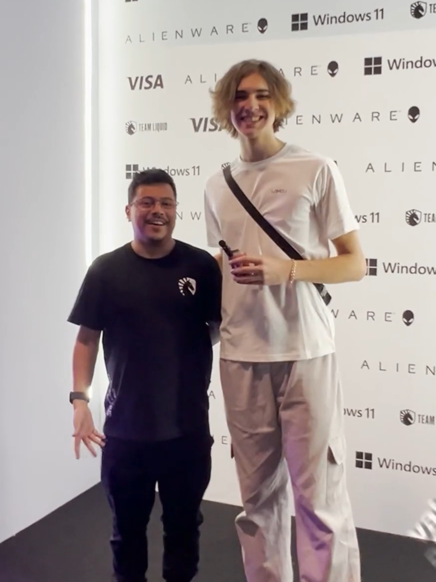 Achou que eles eram mais altos? Fala ai! #altura #streamer #height