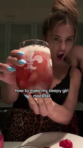 @Recess I 🫶🏼 u - make this & you’ll sleep like a baby #sleepygirlmocktail #mocktail #Recipe 