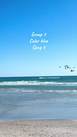 Who else is with me?! 🙋‍♀️ #group7 #colorblue #song3 